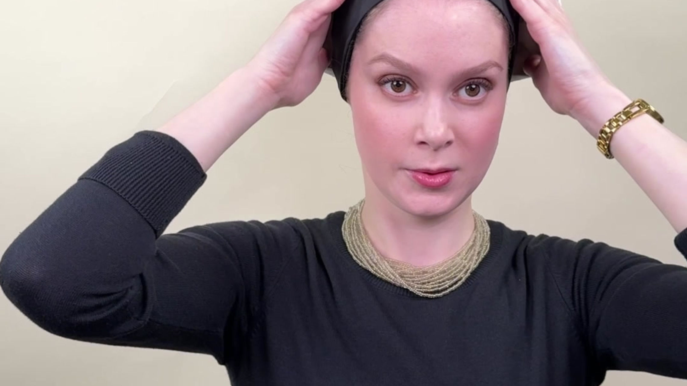 3 Ways to Add Shape Under a Snood
